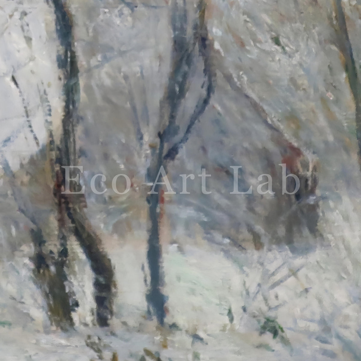 Paul Gauguin - Printable Wall Art - Garden under Snow