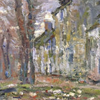 Samsung Frame TV Art 4K - River at Lavacourt Monet - Famous Claude Monet