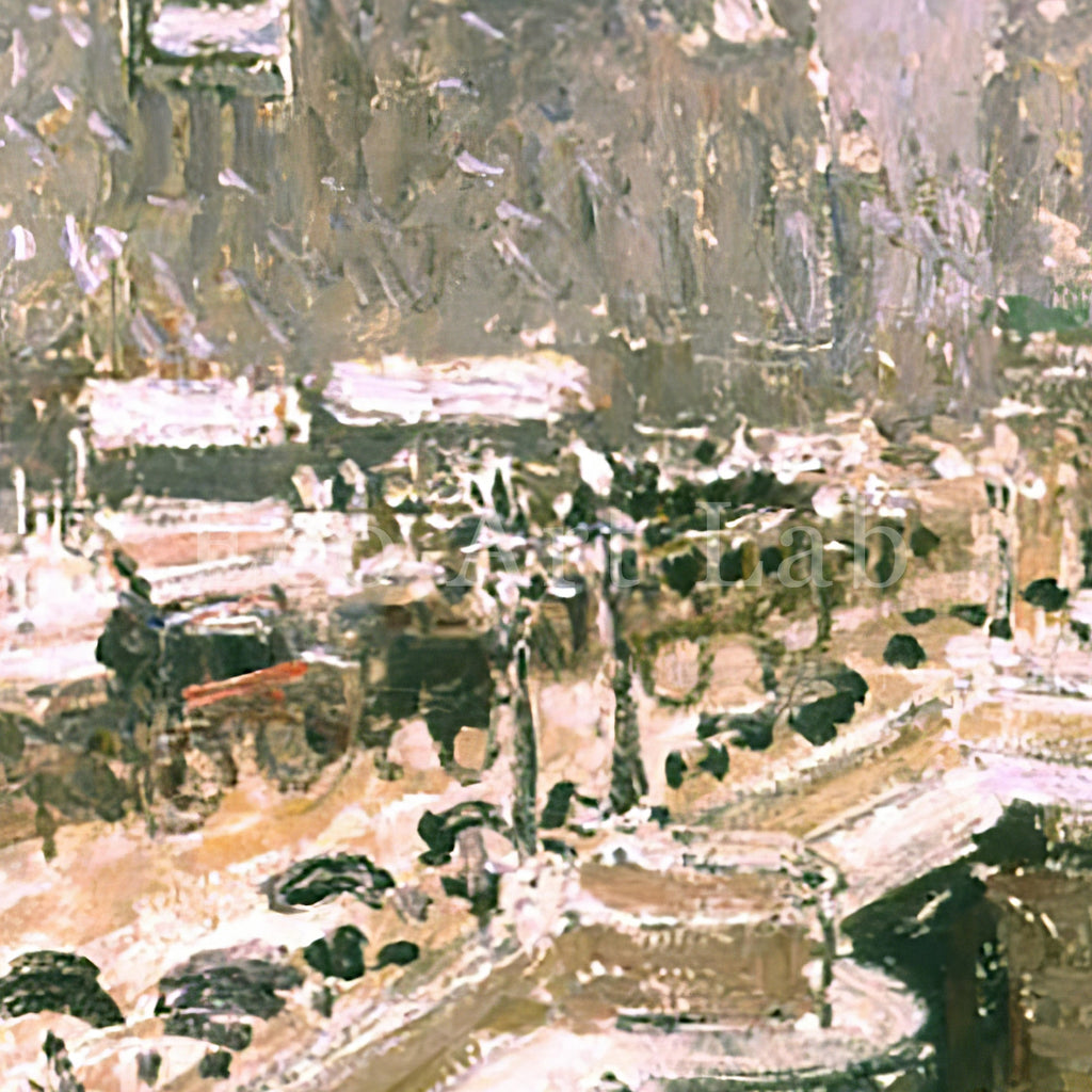 Camille Pissarro - Printable Wall Art - Pissarro-The Pont Neuf Snow Effect