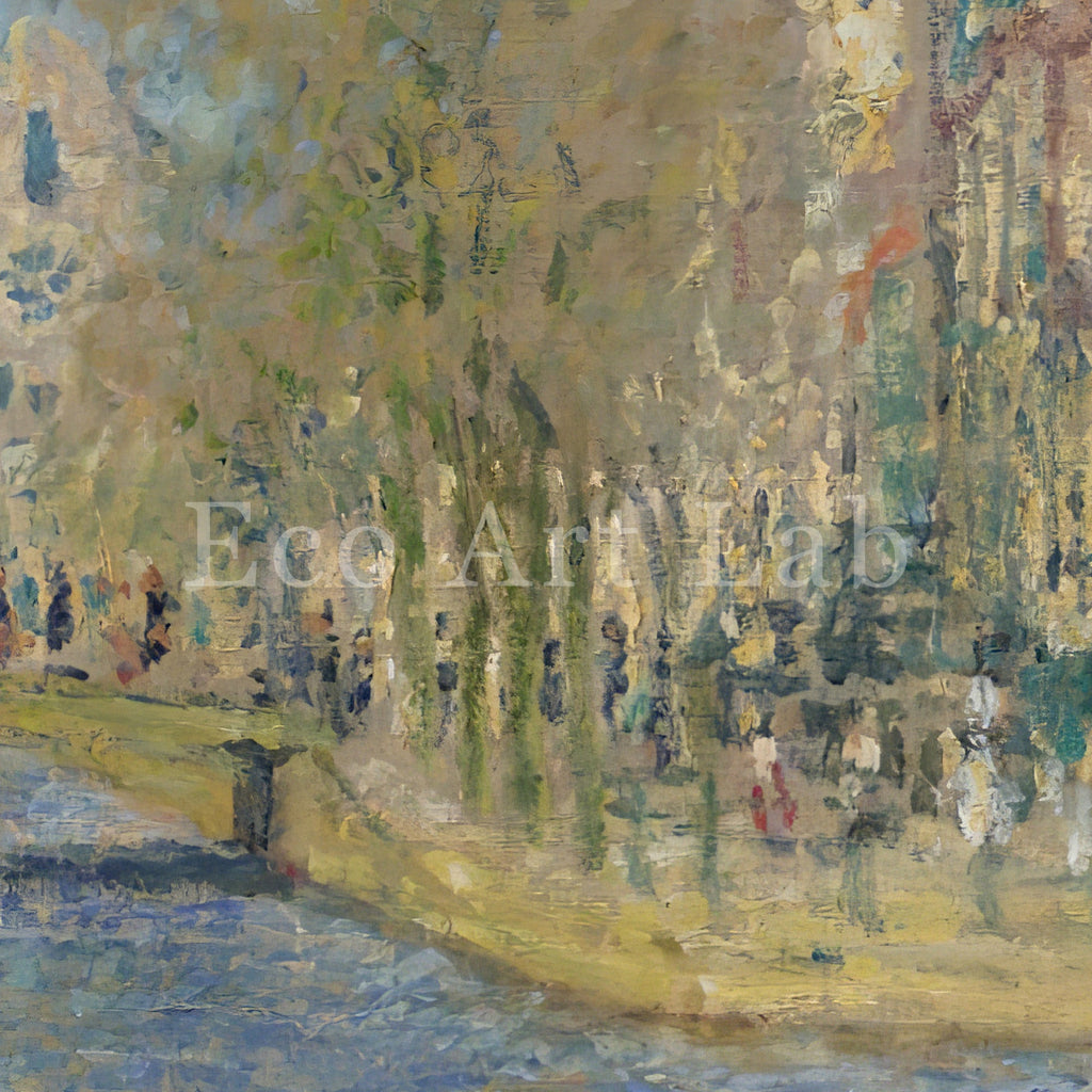 Claude Monet - Printable Wall Art - The  The Zuiderkerk Amsterdam
