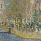 Claude Monet - Printable Wall Art - The  The Zuiderkerk Amsterdam