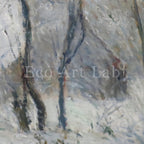 Samsung Frame TV Art 4K - Garden under Snow - Famous Paul Gauguin
