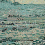 Samsung Frame TV Art 4K - Snow Covered Field with a Harrow (after Millet) - Famous Vincent van Gogh
