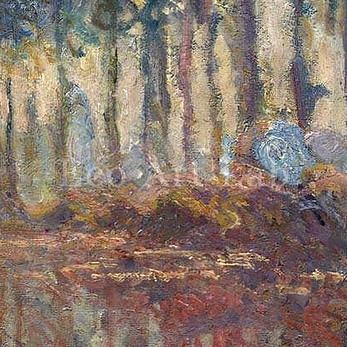 Claude Monet - Printable Wall Art - Poplars (Autumn)