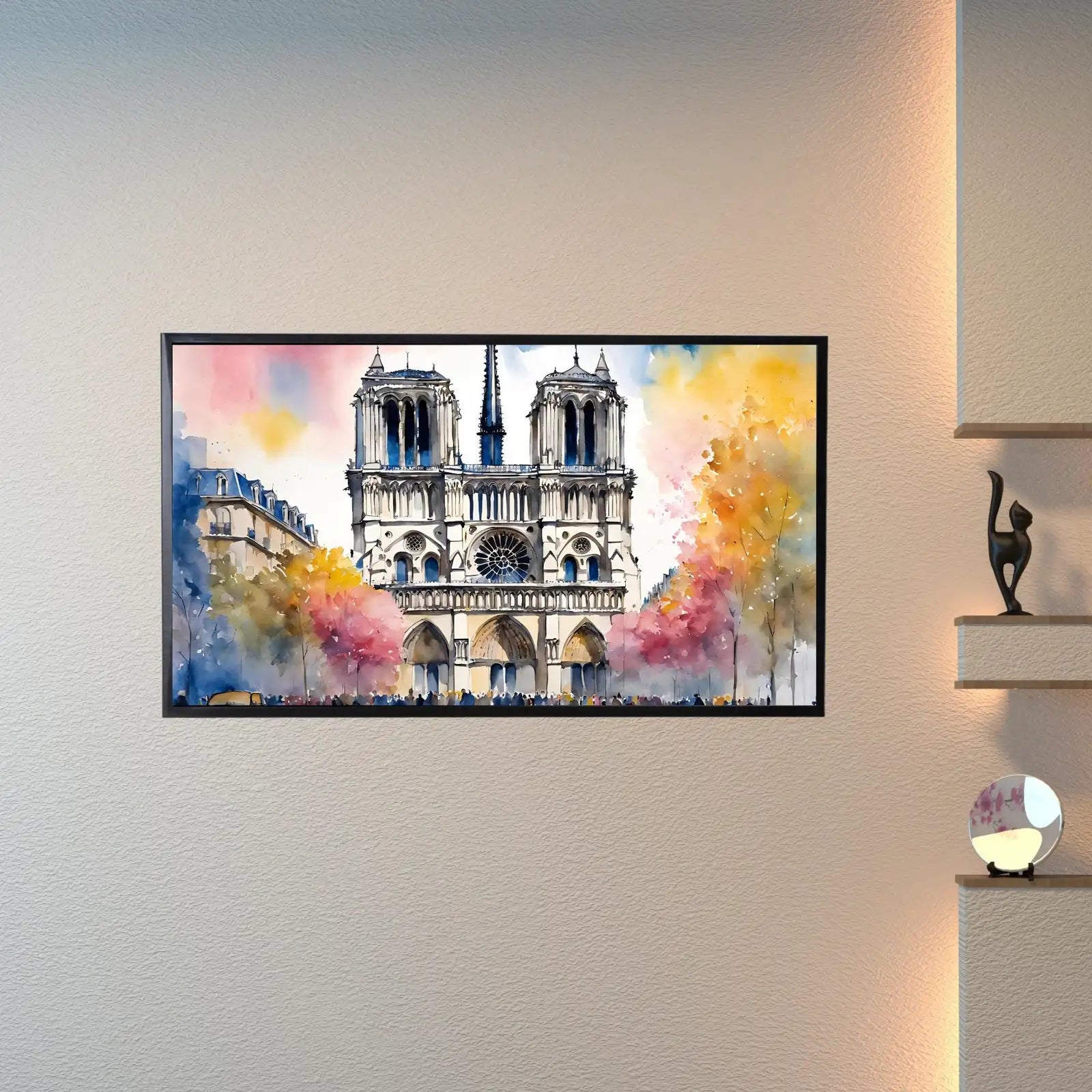 Colorful Abstract Art For Samsung Frame TV I 4K Digital Frame TV Art I Original Watercolor Decor For Living Room – Frame TV Digital Download Art – Digital Download