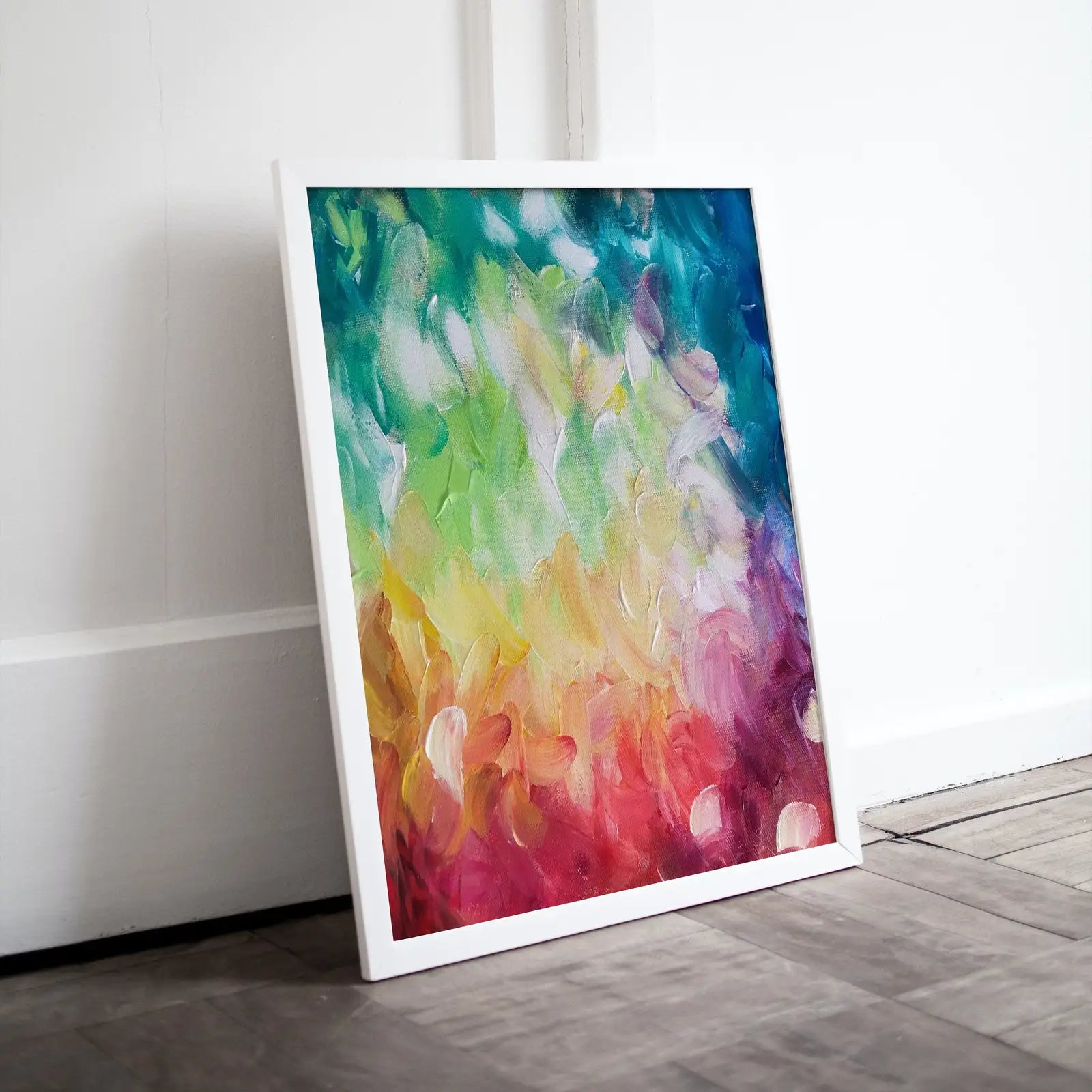 Included artwork preview showing first selection of artworks from Colorful Abstract Canvas Painting Printable Wall Art. Instant Download Abstract Wall Art. Modern Art Print for Home or Office Decor.