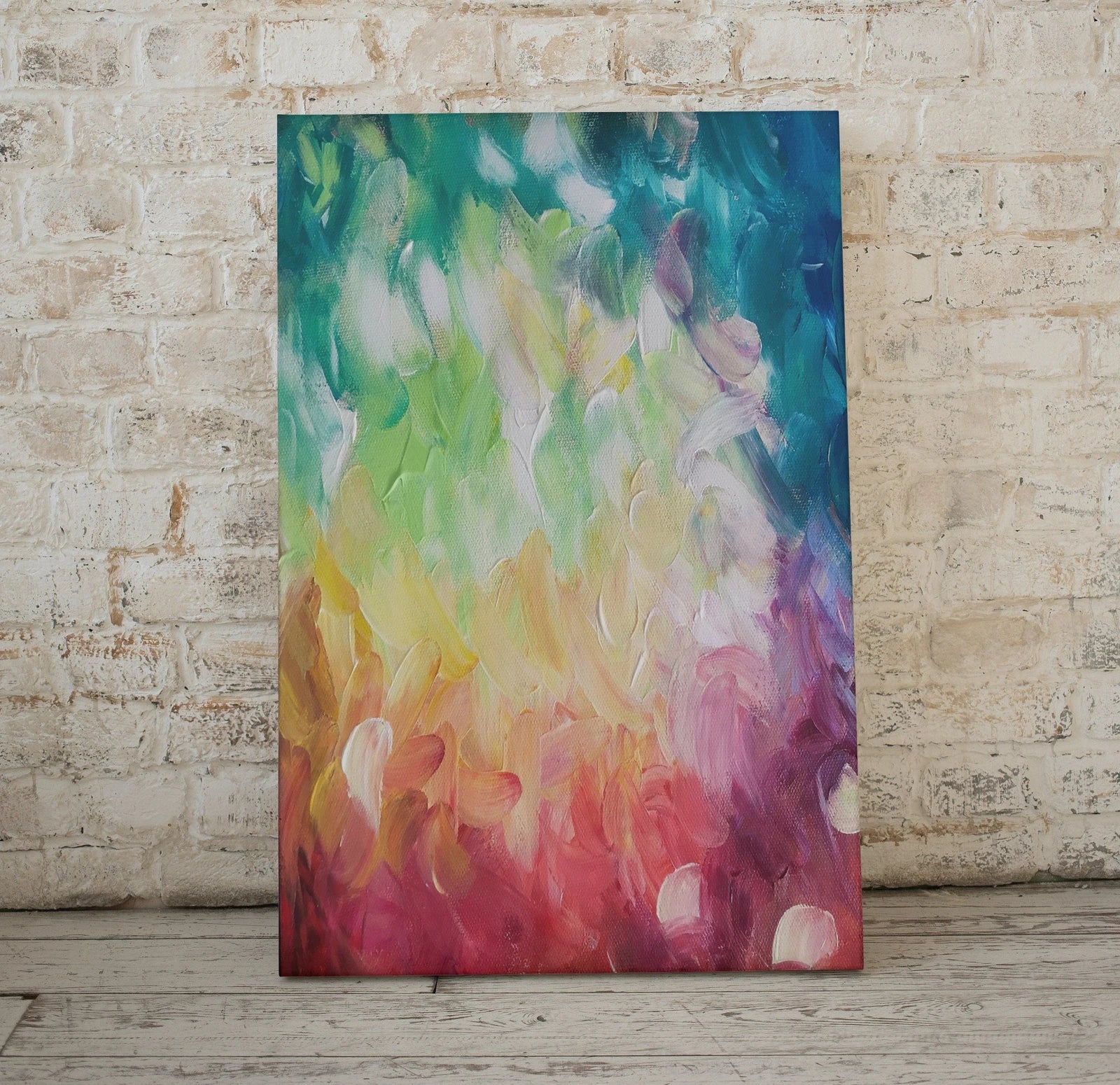 Second included artwork preview from Colorful Abstract Canvas Painting Printable Wall Art. Instant Download Abstract Wall Art. Modern Art Print for Home or Office Decor featuring various scenes.