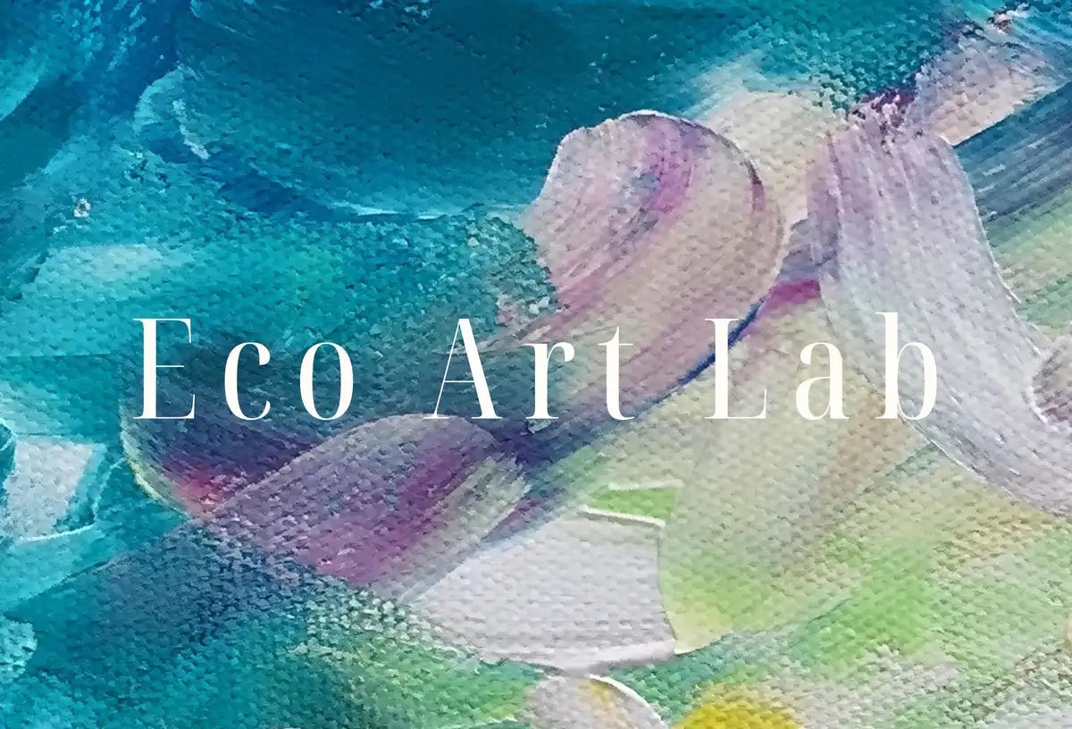 Detail view of artwork from Colorful Abstract Canvas Painting Printable Wall Art. Instant Download Abstract Wall Art. Modern Art Print for Home or Office Decor. (variation 2)