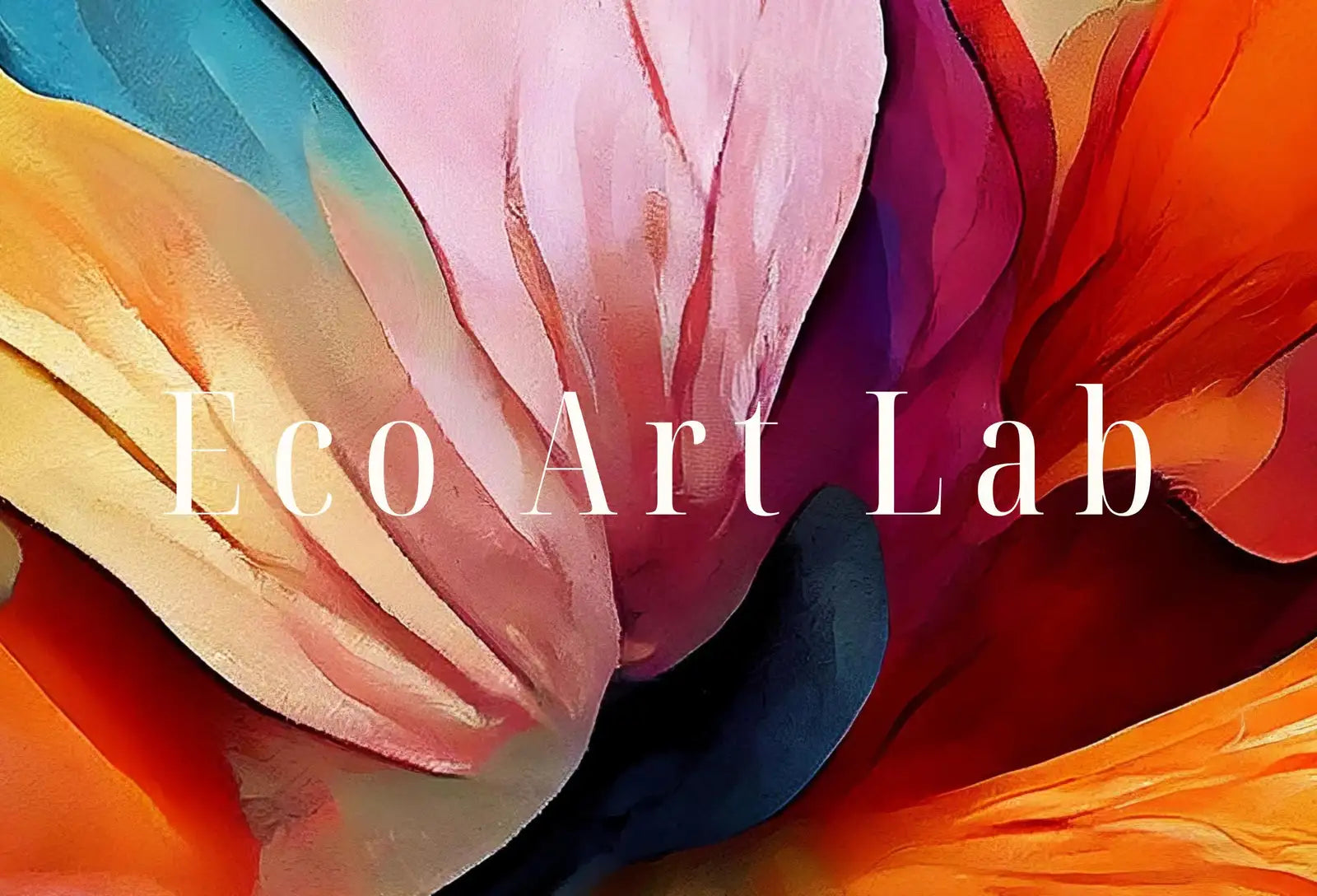 Second included artwork preview from Colorful Abstract Printable Wall Art. Abstract Flower Petals. Modern Floral Print Digital Painting. Botanical Art Print. Downloadable Art #7 featuring various scenes.