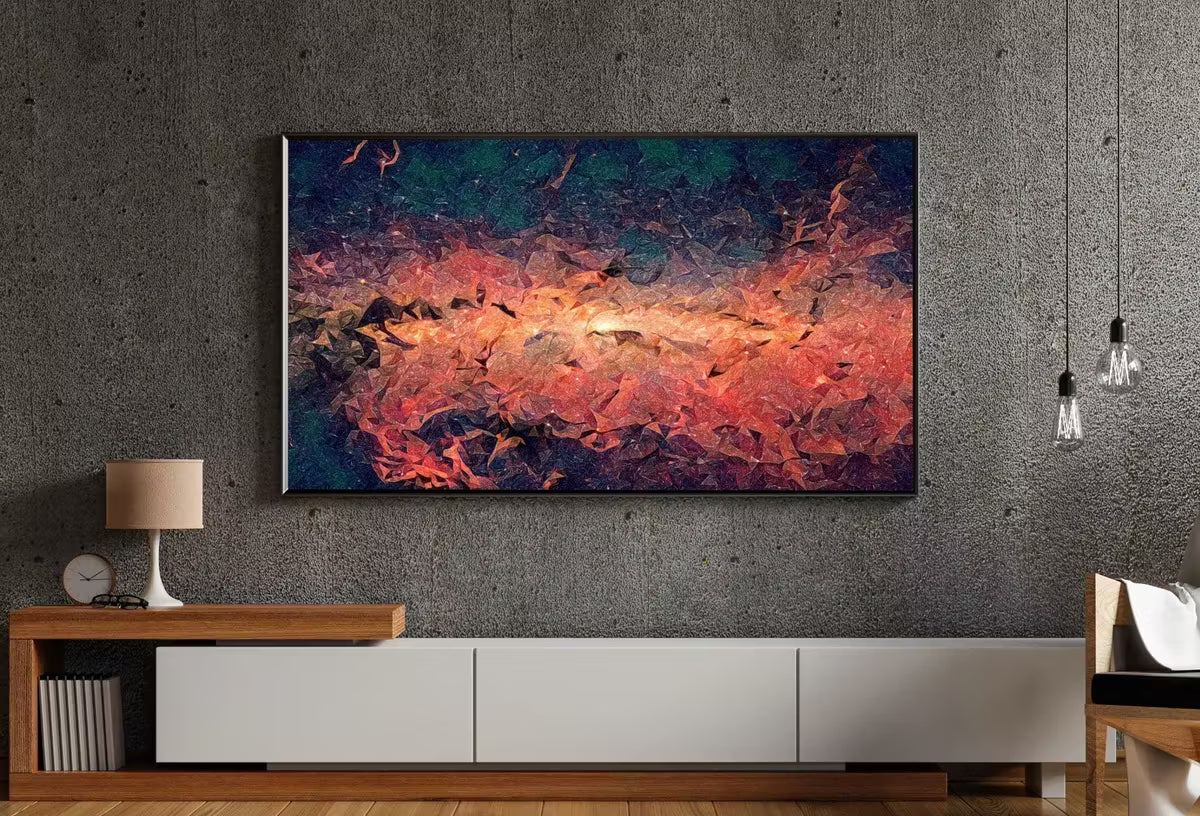 Constellation night sky milky way, Samsung Frame TV Art. Abstract, Samsung Art TV,  for Samsung Frame,  – Frame TV  Art