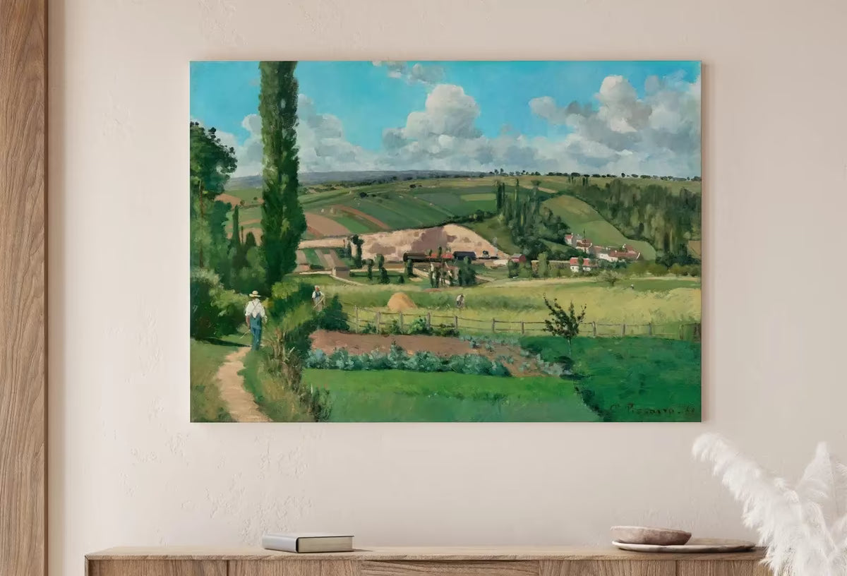 Country Farmhouse Printable Famous Landscape Painting Art Print. Instant Download Vintage Fine Art Print. Countryside Decor  – Printable Wall Art