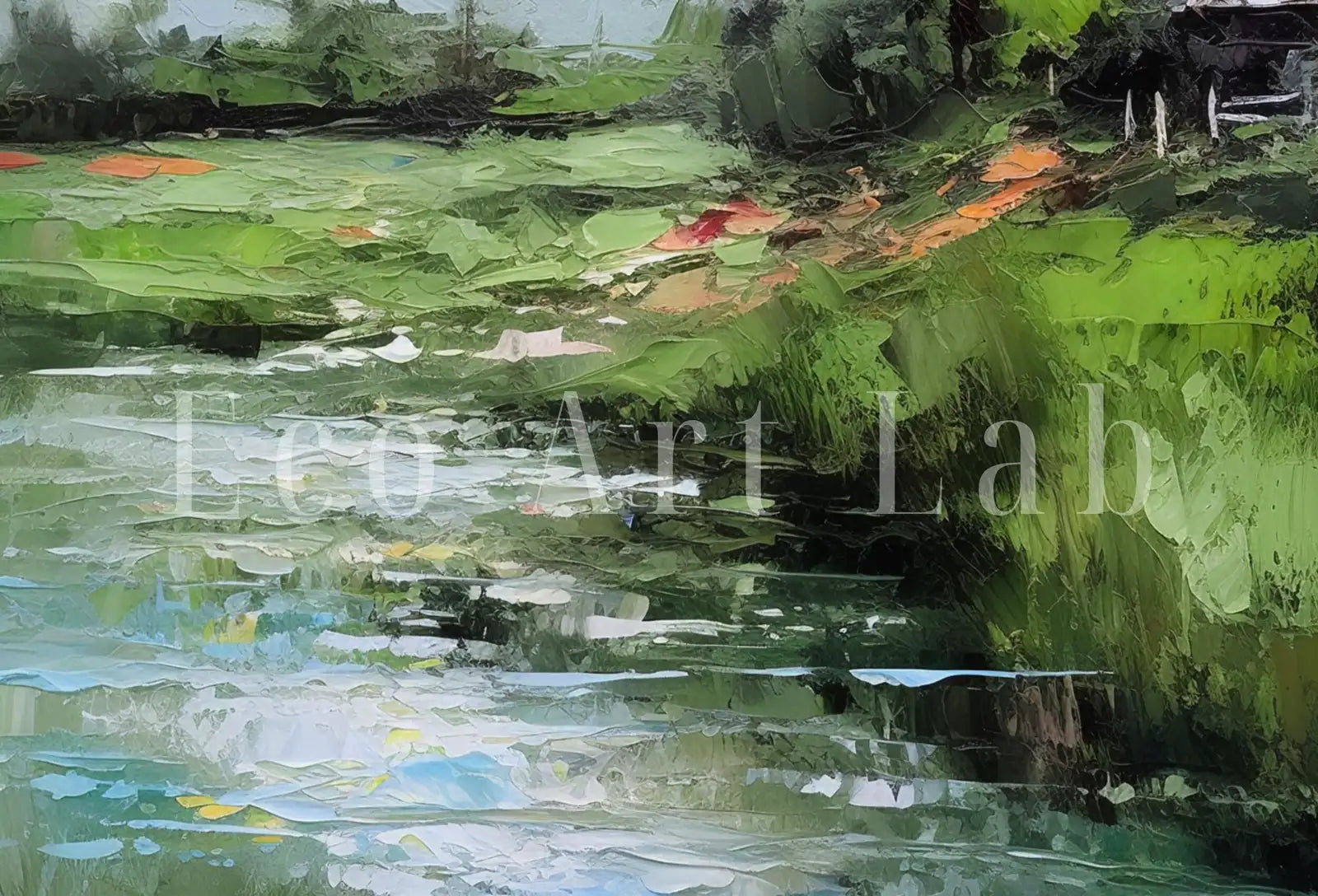 Imprimable champ de campagne. Peinture paysage champ de campagne verdoyant et rivière. Impression paysage style vintage Décoration ferme. Impression rustique antique – Art mural imprimable Téléchargement numérique – Téléchargement numérique