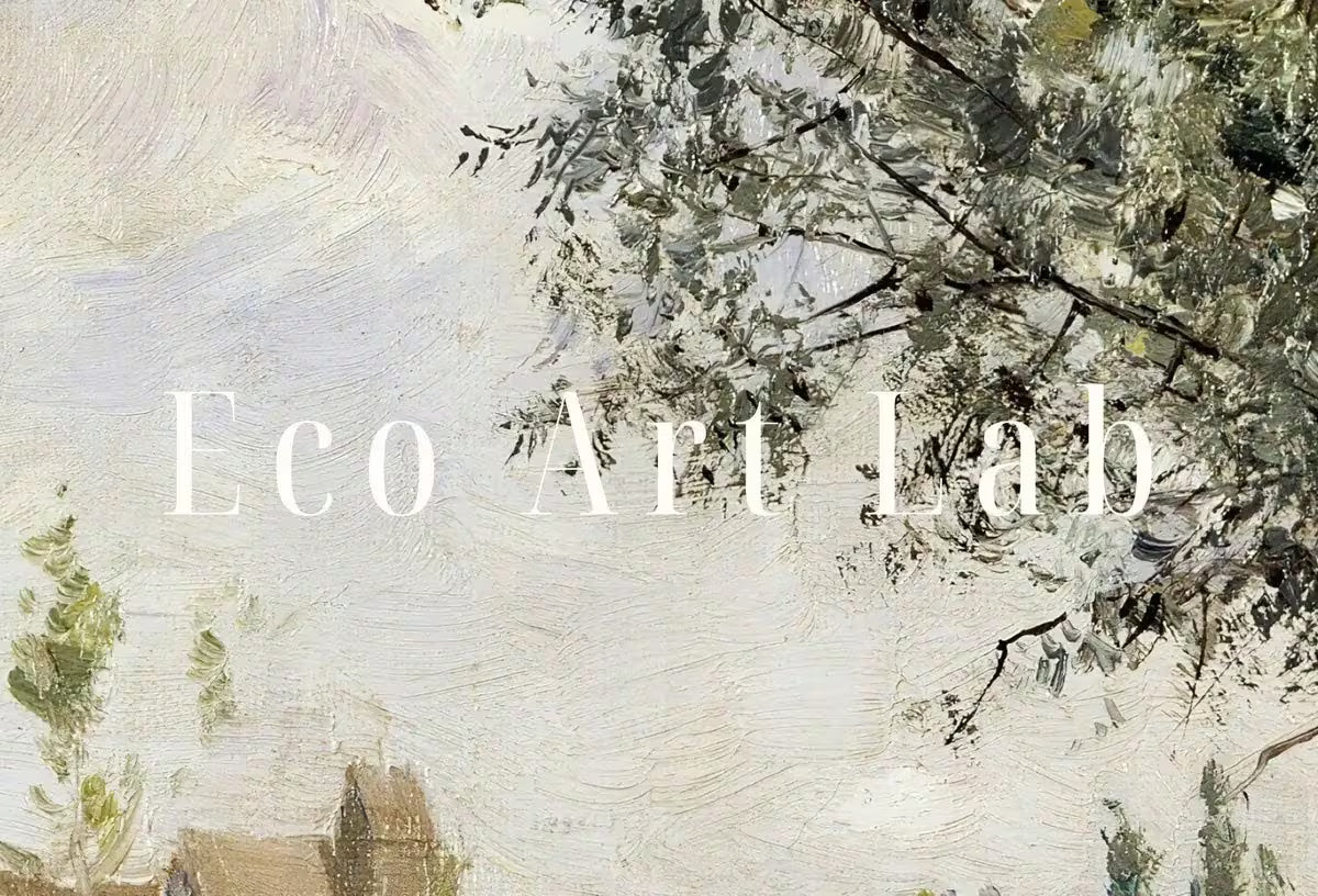 Countryside Landscape Printable Famous Painting Art Print. Instant Download Vintage Fine Art Print. Country Farmhouse Decor  – Printable Wall Art