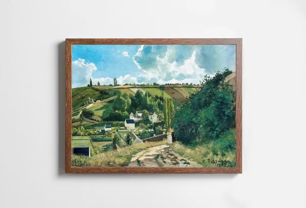 Countryside Printable Famous Landscape Painting Art Print. Instant Download Vintage Fine Art Print. Country Farmhouse Decor  – Printable Wall Art