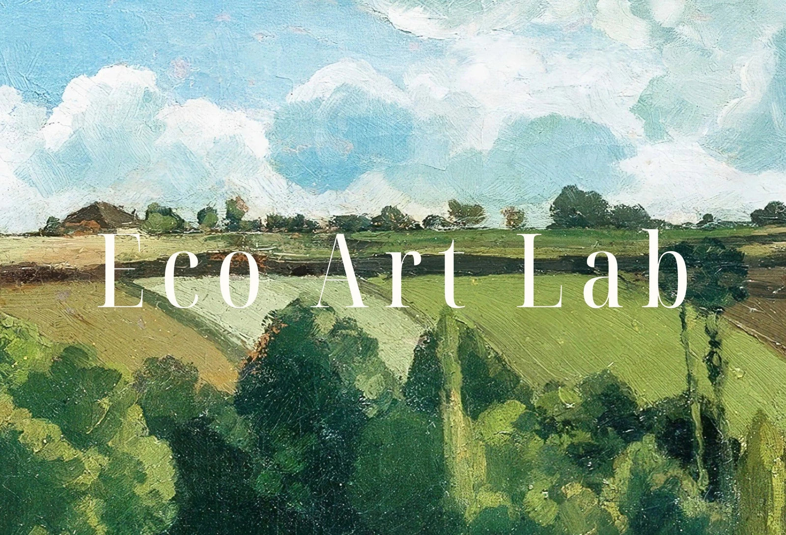 Second included artwork preview from Countryside Printable Famous Landscape Painting Art Print. Instant Download Vintage Fine Art Print. Country Farmhouse Decor Digital Download featuring various scenes.