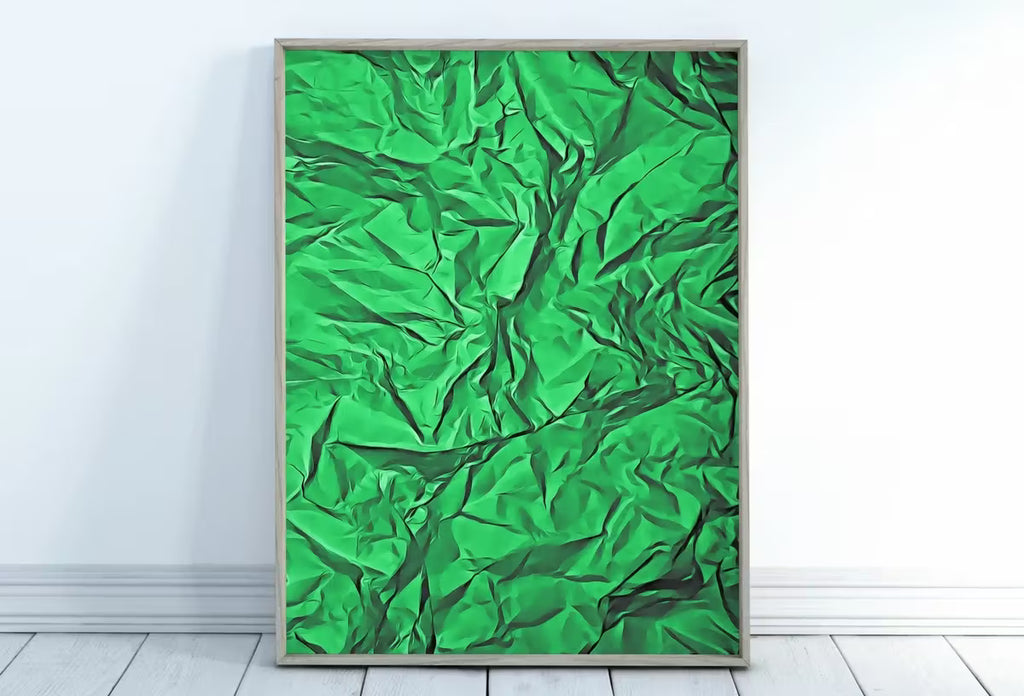 Emerald Green Abstract Wall Art Digital Print. Minimalist Modern Colorful Wall Art Instant Download Art Print. Green Printable Wall Art – Printable Wall Art