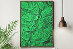Detail view of artwork from Emerald Green Abstract Wall Art Digital Print. Minimalist Modern Colorful Wall Art Instant Download Art Print. Green Printable Wall Art. (variation 1)