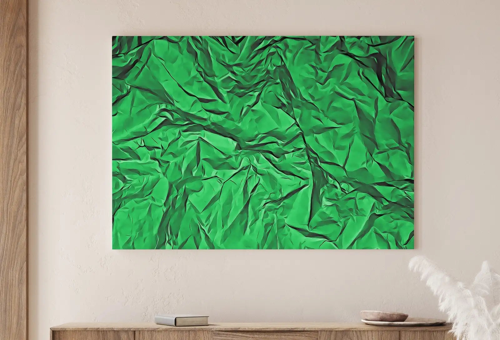 Second included artwork preview from Emerald Green Abstract Wall Art Digital Print. Minimalist Modern Colorful Wall Art Instant Download Art Print. Green Printable Wall Art featuring various scenes.