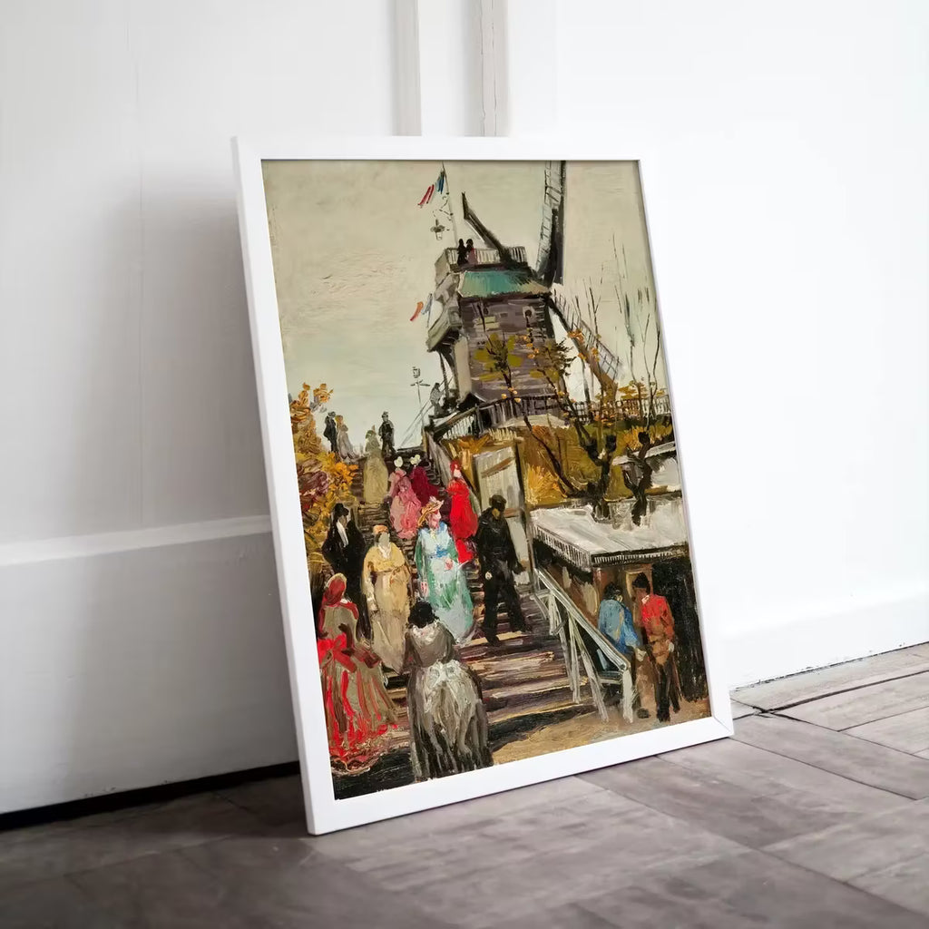 European Landscape Vincent van Gogh Vintage Oil Painting. Impressionist Landscape Print. Classic Famous Print. Printable . – Printable Wall Art