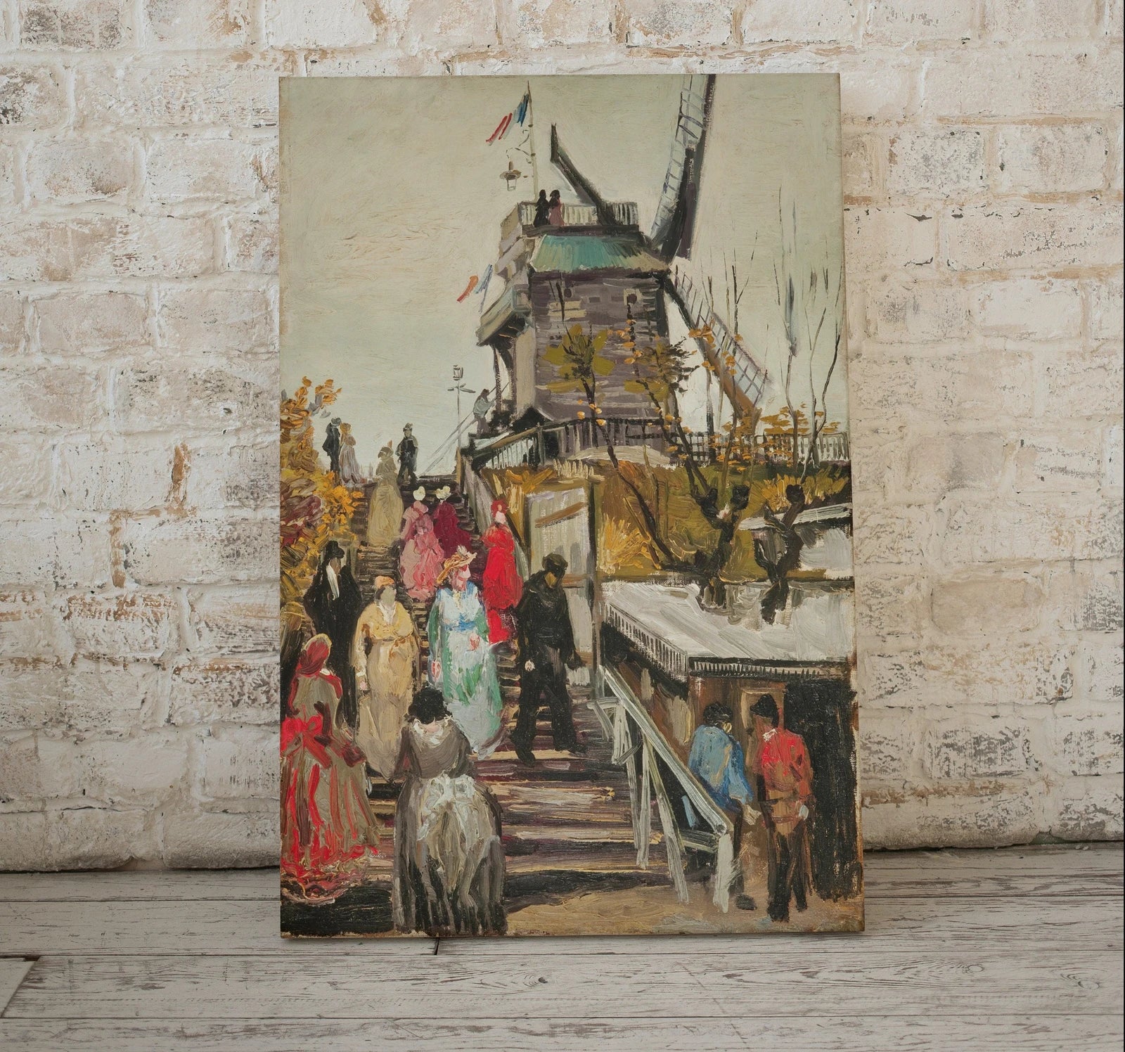 European Landscape Vincent van Gogh Vintage Oil Painting. Impressionist Landscape Print. Classic Famous Print. Printable Digital Download. – Printable Wall Art Digital Download – Digital Download