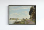 European Landscape Vintage Claude Monet Oil Painting. Impressionist Landscape Print. Classic Famous Monet Print. Printable Digital Download. – Printable Wall Art Digital Download – Digital Download
