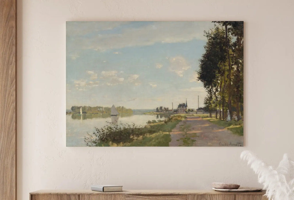 European Landscape Vintage Claude Monet Oil Painting. Impressionist Landscape Print. Classic Famous Monet Print. Printable Digital Download. – Printable Wall Art Digital Download – Digital Download