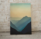 Second included artwork preview from Evening in the Mountains Abstract Print. Instant Download Printable Wall Art. Sage Green Minimalist Poster. Abstract Wall Art Digital Print. featuring various scenes.