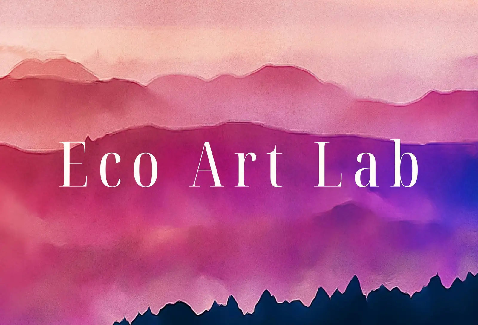 Detail view of artwork from Evening in the Mountains Abstract Wall Art Digital Print. Abstract Print Instant Download Printable Wall Art Sunset Colors Minimalist Poster. (variation 2)