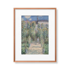 Famous Claude Monet Painting | Instant Download | Garden with Sunflowers | Vintage Botanical Print | Printable Wall Art – Printable Wall Art