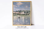 Famous Claude Monet Painting | Vétheuil in Summer | Instant Download | Vintage Landscape | Neutral Printable Wall Art – Printable Wall Art