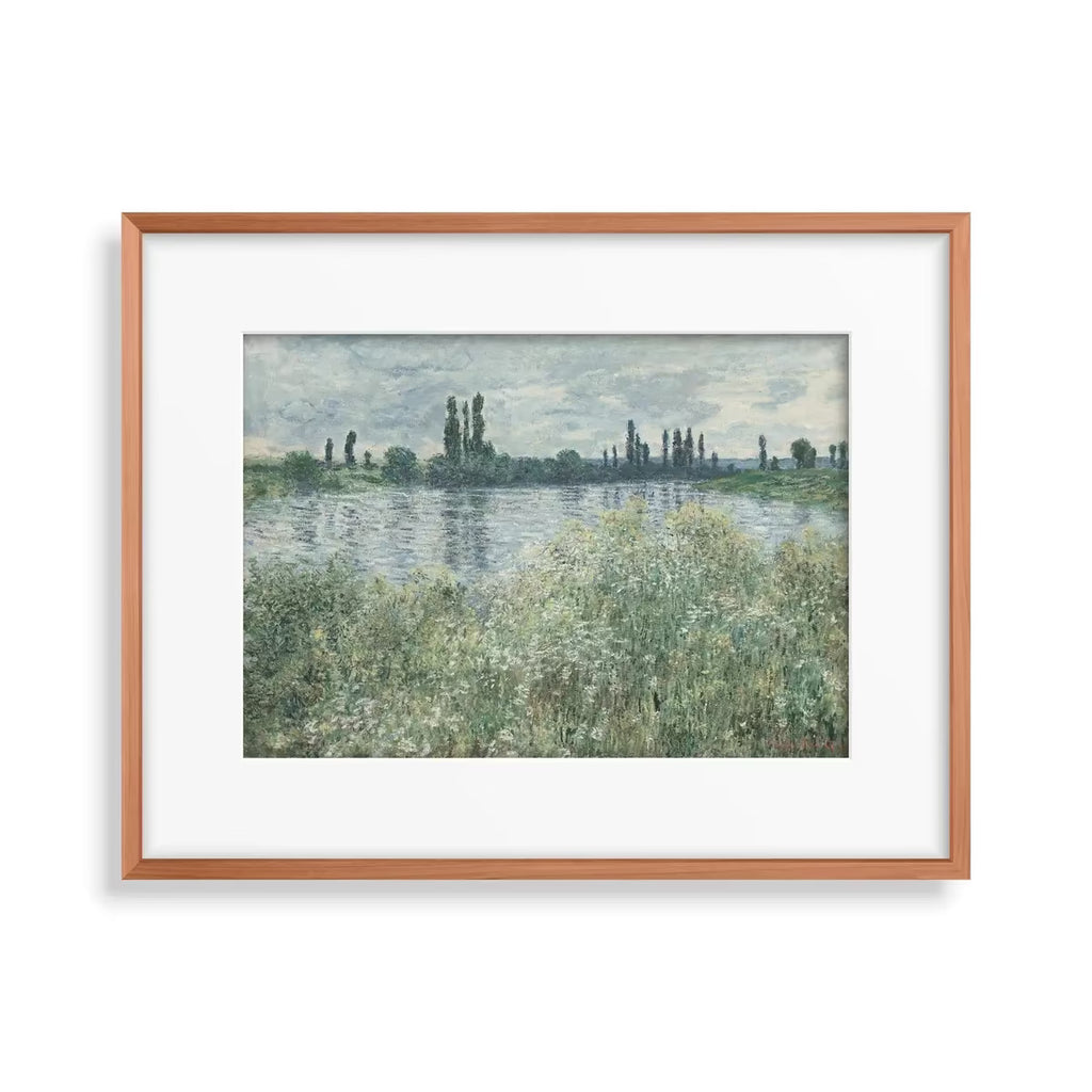 Famous Claude Monet Painting | Vintage Landscape Print | Banks of the Seine | Instant Download | Printable Wall Art – Printable Wall Art