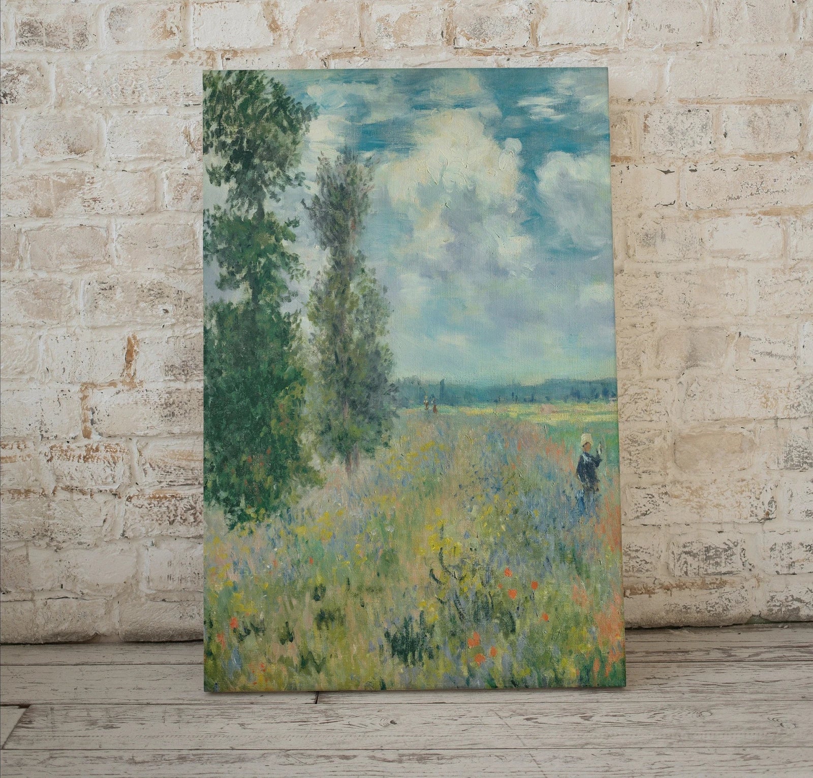 Second included artwork preview from Famous Claude Monet Poppy Field Painting. Printable Art. Instant Download Vintage Decor. Vintage Landscape Printable Wall Art. Spring Decor featuring various scenes.
