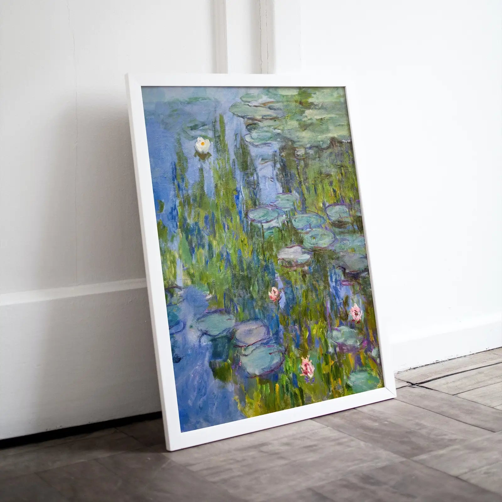 Peinture célèbre de nénuphars de Claude Monet. Téléchargement instantané d’art de Monet vintage. Impression botanique de Monet à imprimer. Décor vintage