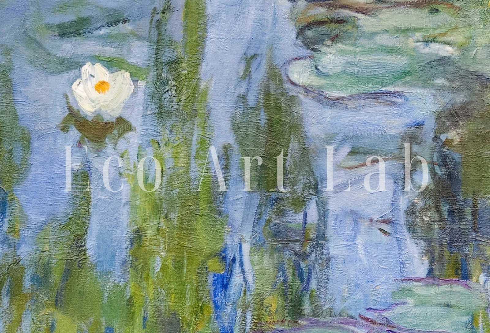 Peinture célèbre de nénuphars de Claude Monet. Téléchargement instantané d’art de Monet vintage. Impression botanique de Monet à imprimer. Décor vintage