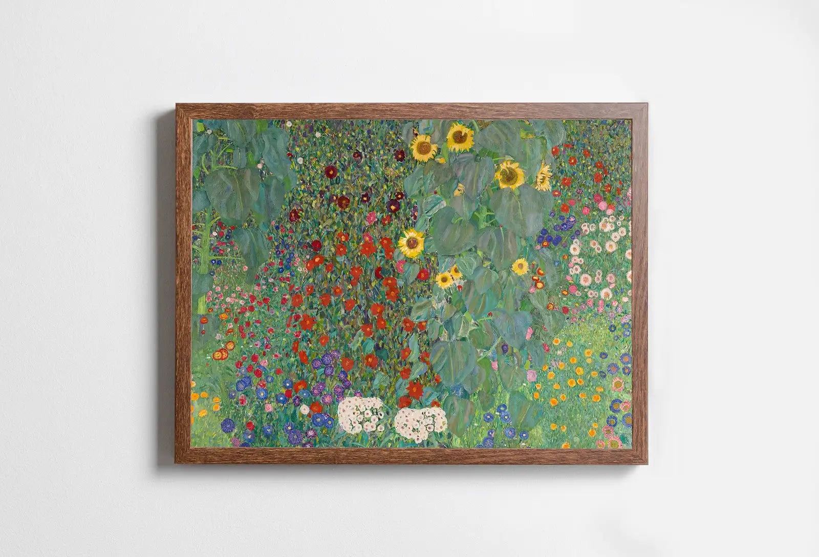 Included artwork preview showing first selection of artworks from Famous Flower Garden Gustav Klimt Painting Printable Wall Art. Instant Download Gustav Klimt Print. Vintage Floral Poster. Art Nouveau Print.