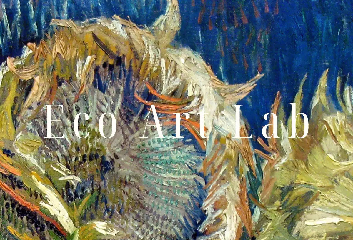 Peinture célèbre de quatre tournesols flétris de Van Gogh, impression d’art. Téléchargement instantané d’art fin imprimable de Van Gogh, peinture à l’huile de tournesols vintage
