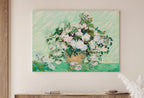 Famous van Gogh Roses Painting Art Print. Instant Download Printable van Gogh Fine Art. Vintage Still Life White Roses Painting. – Printable Wall Art Digital Download – Digital Download