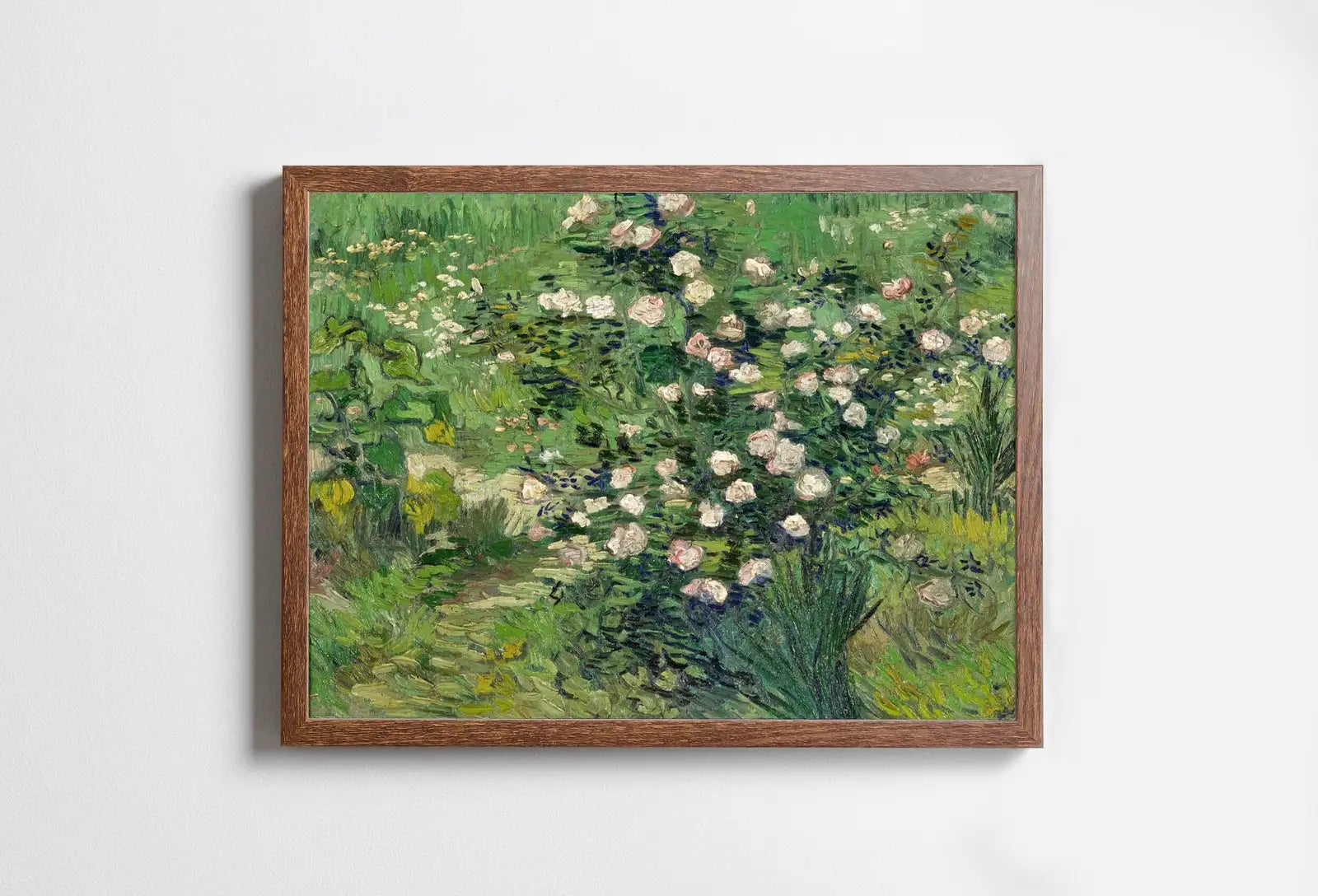 Famous van Gogh Roses Painting Art Print. Instant Download Printable van Gogh Fine Art. Vintage Botanical Art. White Roses Painting. – Printable Wall Art Digital Download – Digital Download