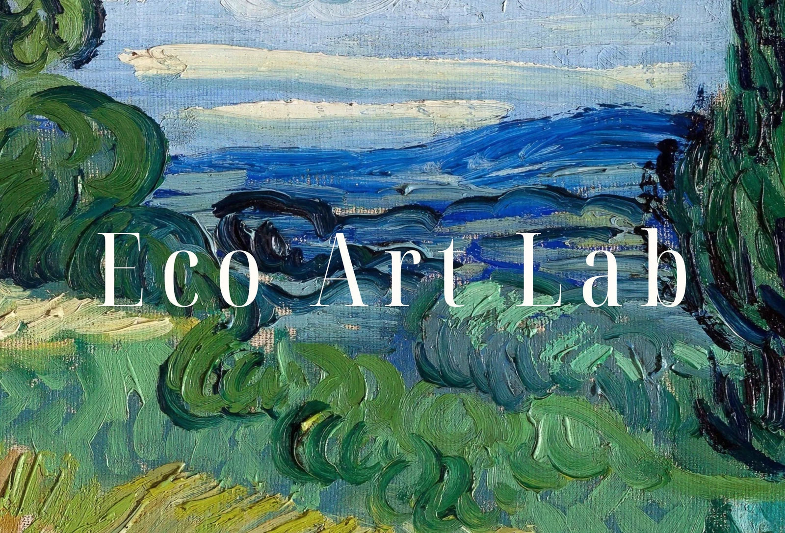 Célèbre impression d’art imprimable du champ de blé vert avec cyprès de Vincent van Gogh. Téléchargement instantané de l’impression de Van Gogh, peinture de paysage d’art vintage.