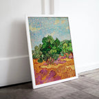 Famous Vincent van Gogh Olive Trees Landscape Printable Art Print. Instant Download van Gogh Print Vintage Spring Painting. Fine Art Print – Printable Wall Art