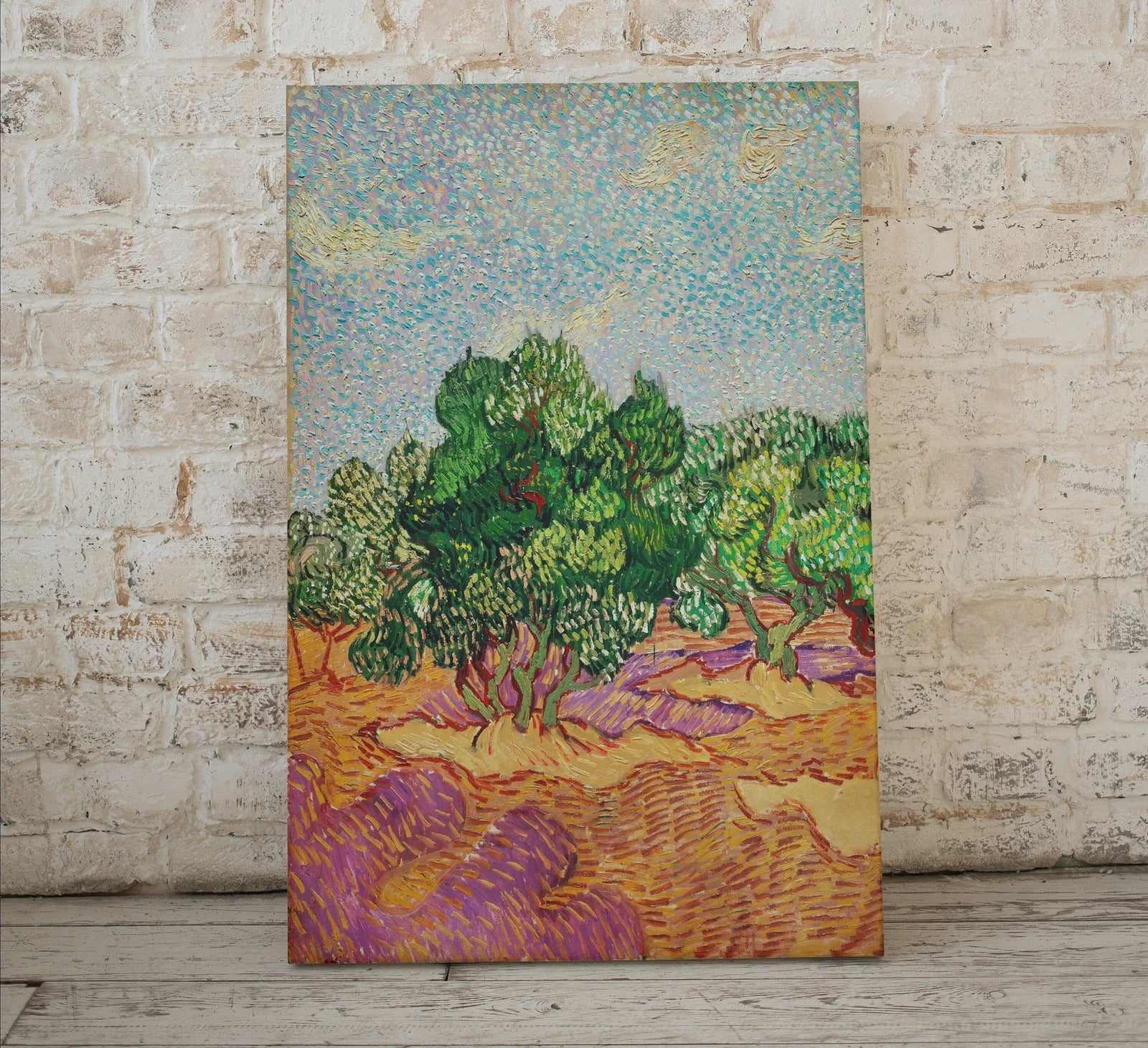Famous Vincent van Gogh Olive Trees Landscape Printable Art Print. Instant Download van Gogh Print Vintage Spring Painting. Fine Art Print – Printable Wall Art Digital Download – Digital Download