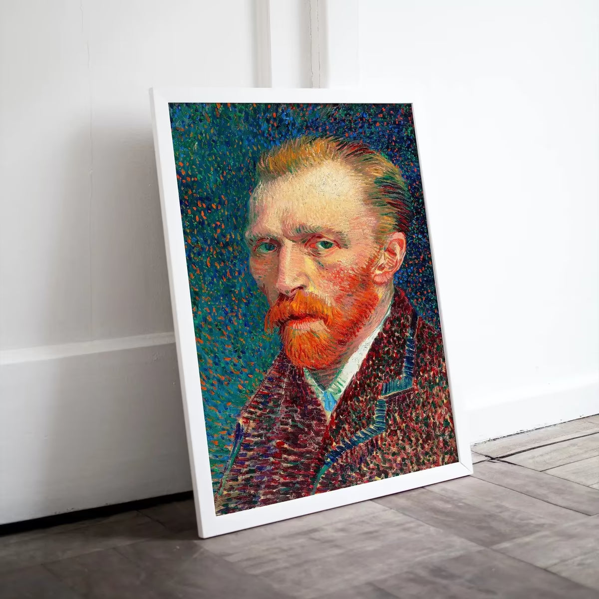 Famous Vincent van Gogh Printable Self Portrait Art Print. Instant Download van Gogh Print Vintage Classic Portrait Painting. Fine Art Print – Printable Wall Art