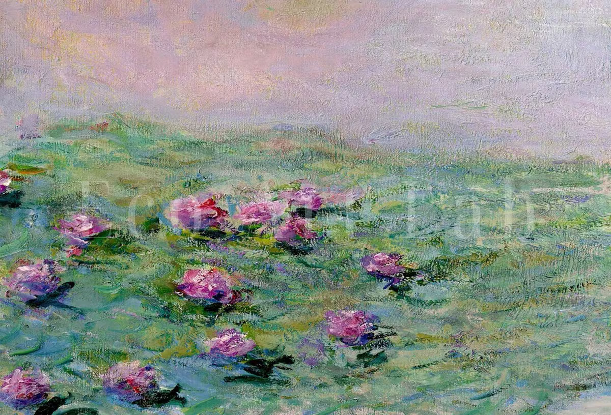 Famous Water Lilies Painting by Claude Monet. Monet Botanical Print. Vintage Decor. Printable Wall Art. Instant Download Vintage Decor. – Printable Wall Art