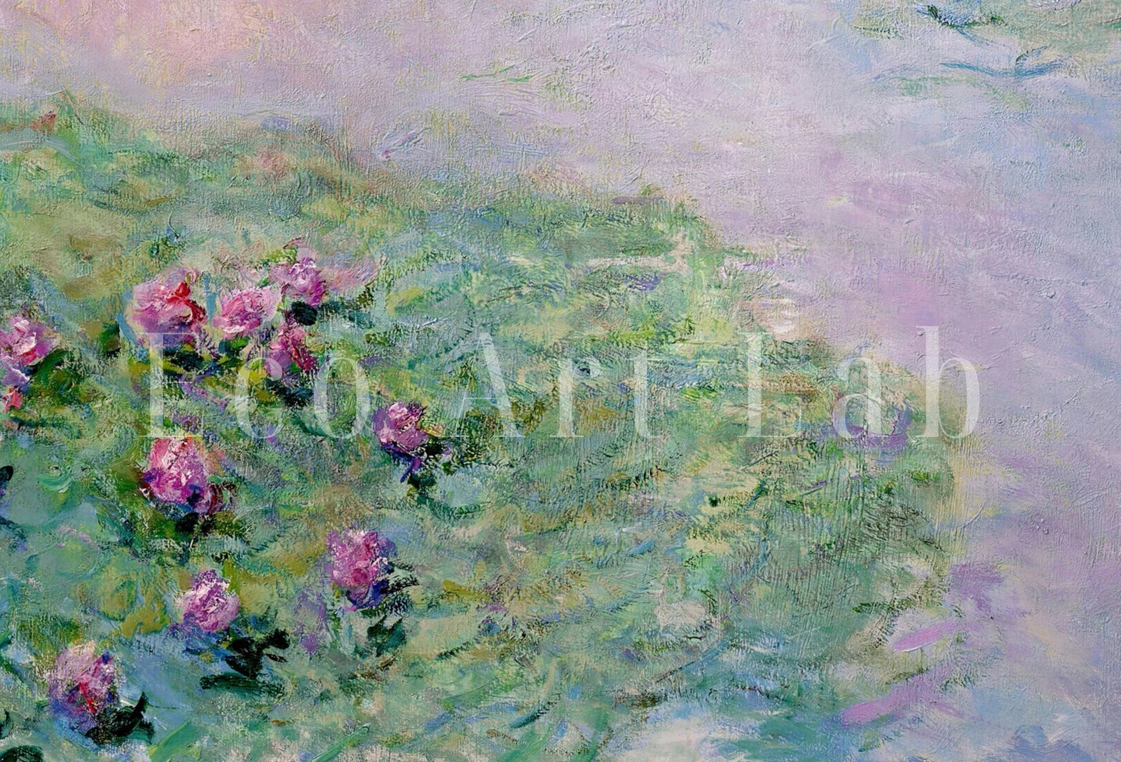 Peinture célèbre de nénuphars de Claude Monet. Art mural à imprimer. Téléchargement instantané de décor vintage. Impression botanique de Monet. Décor vintage