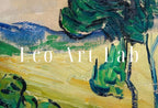 Second included artwork preview from Farms near Auvers Vincent van Gogh Painting Printable Famous Art. Instant Download Farmhouse van Gogh Vintage Fine Art Digital Download featuring various scenes.
