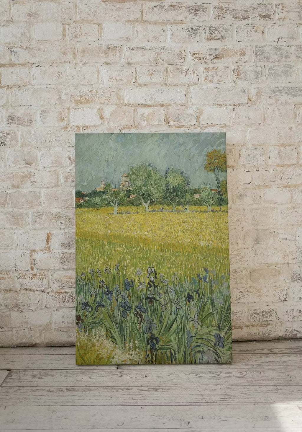 Field with Flowers Vincent van Gogh Printable Famous Art Print. Instant Download. van Gogh Print. Vintage Landscape Painting. Fine Art Print – Printable Wall Art