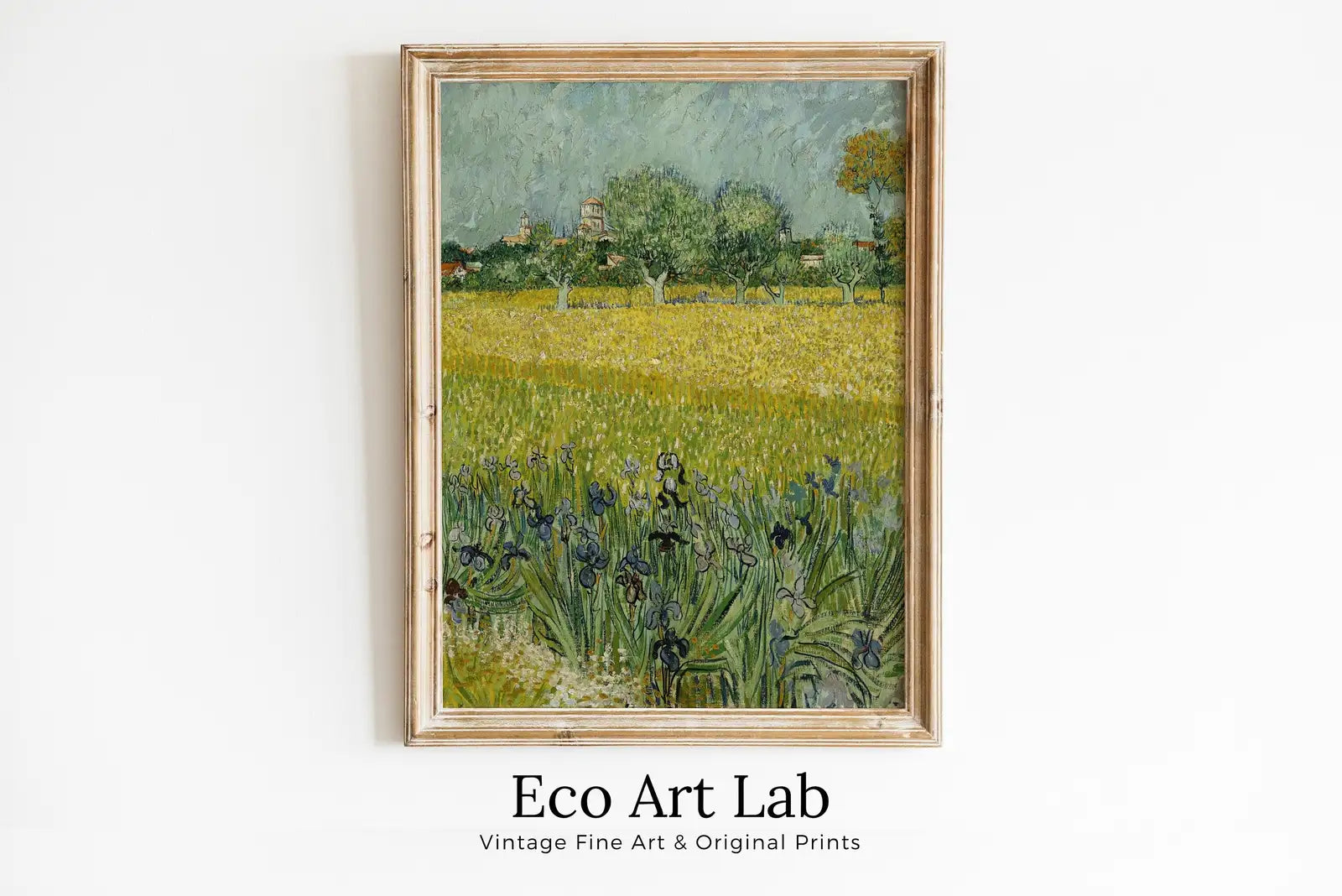 Field with Flowers Vincent van Gogh Printable Famous Art Print. Instant Download. van Gogh Print. Vintage Landscape Painting. Fine Art Print – Printable Wall Art Digital Download – Digital Download