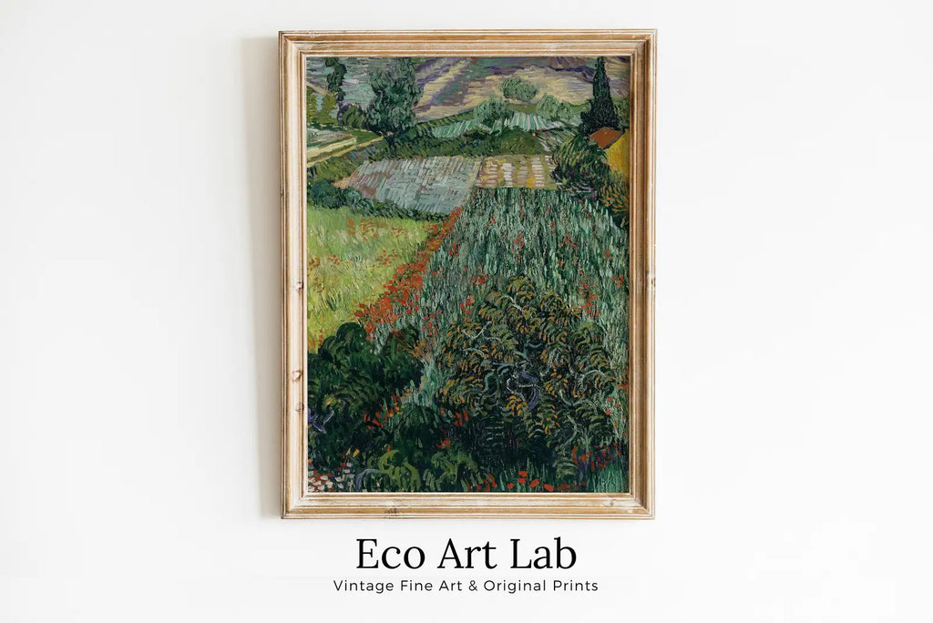 Field with Poppies Vincent van Gogh Printable Famous Art Prints. Instant Download van Gogh Print Vintage Spring Painting. Fine Art Print – Printable Wall Art Digital Download