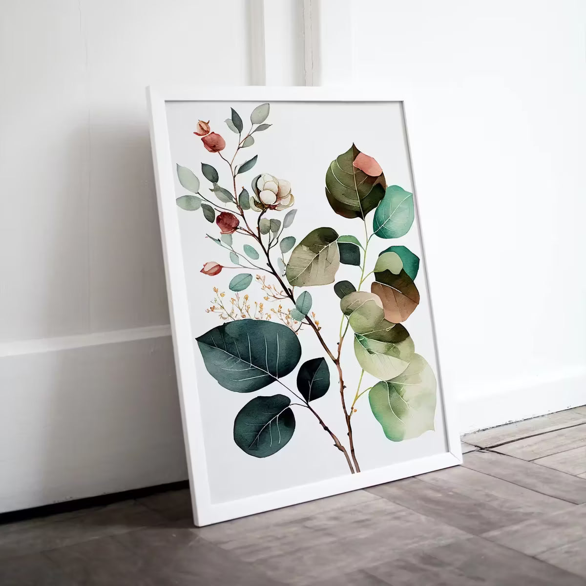 Floral Minimalist Art. Wild Flowers Art. Printable Flower Watercolor. Floral Printable Wall Art. Colorful Boho Floral Art. Botanical Print – Printable Wall Art