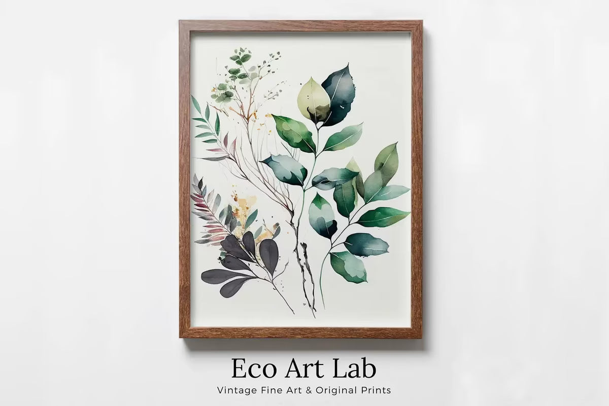 Floral Printable Wall Art. Boho Floral Art. Floral Minimalist Art. Printable Flower Watercolor. Watercolor Botanical Print. Wild Flowers Art – Printable Wall Art